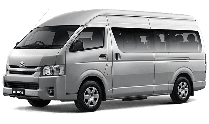 2 hiace commuter silver metallic
